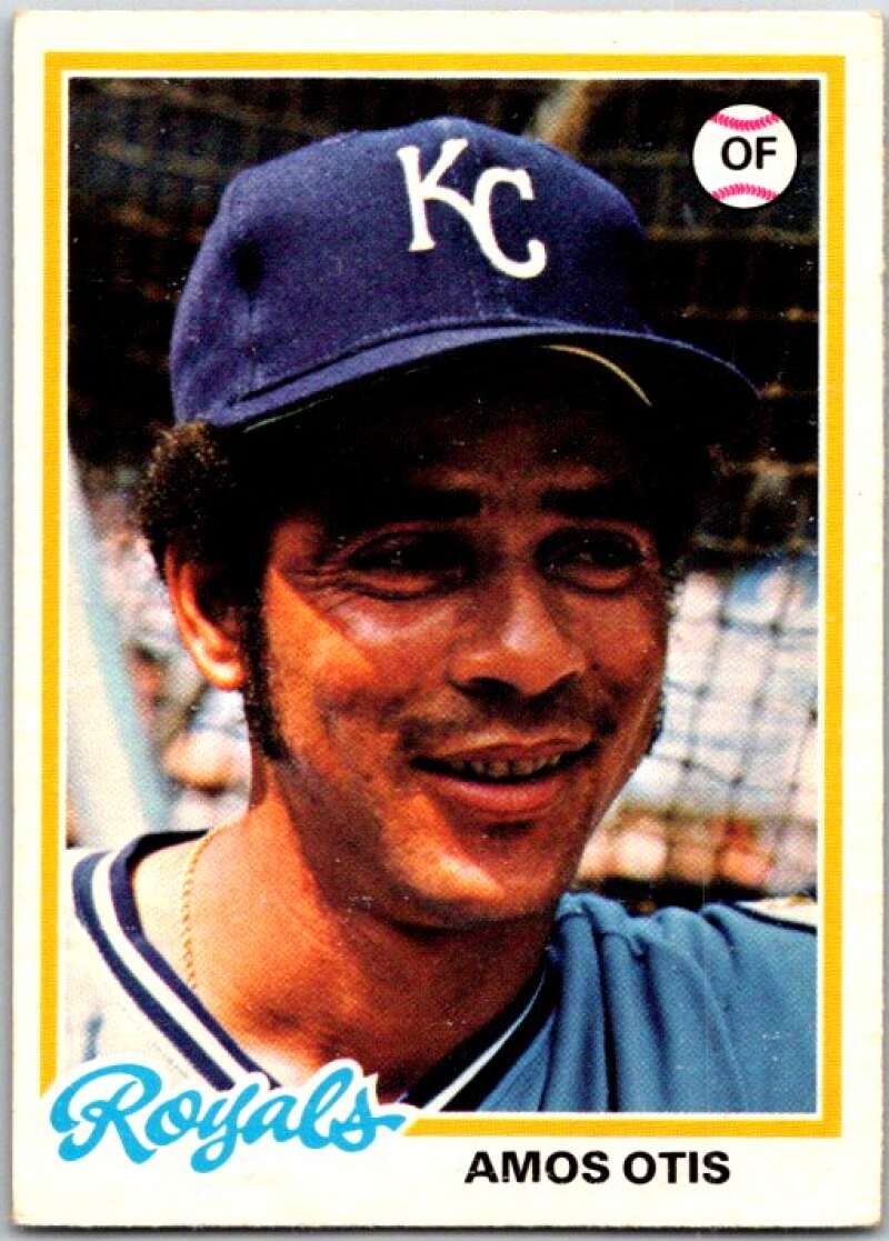 1978 O-Pee-Chee MLB #16 Amos Otis  Kansas City Royals  V48493