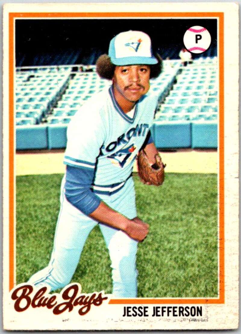 1978 O-Pee-Chee MLB #22 Jesse Jefferson  Toronto Blue Jays  V48507