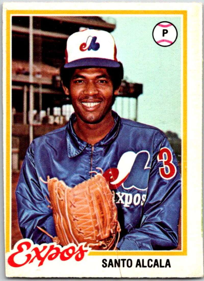 1978 O-Pee-Chee MLB #36 Santo Alcala  Montreal Expos  V48540