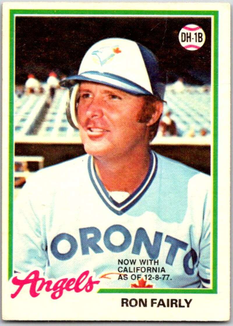 1979 O-Pee-Chee MLB #40 Ron Fairly  Angels/Blue Jays  V48551