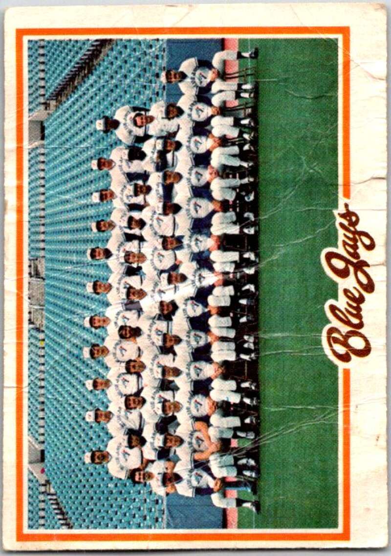 1979 O-Pee-Chee MLB #58 Blue Jays Team DP CL   V48584