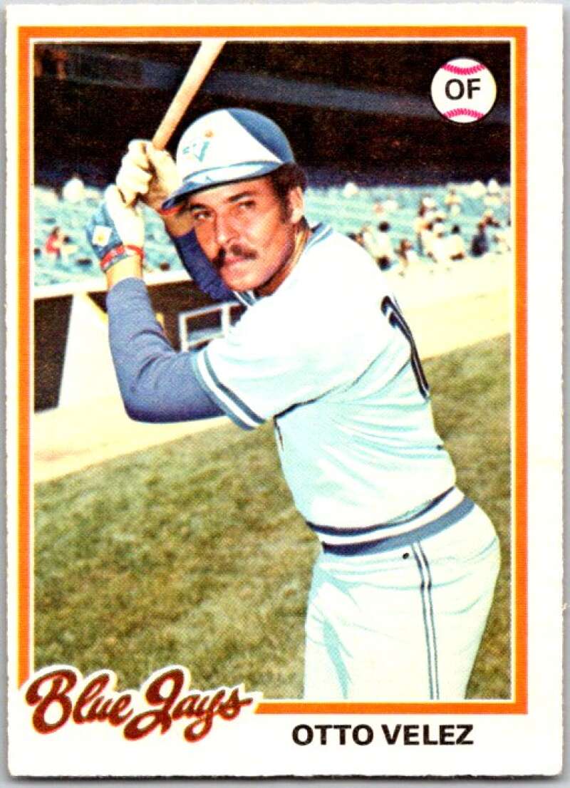 1978 O-Pee-Chee MLB #67 Otto Velez  Toronto Blue Jays  V48603