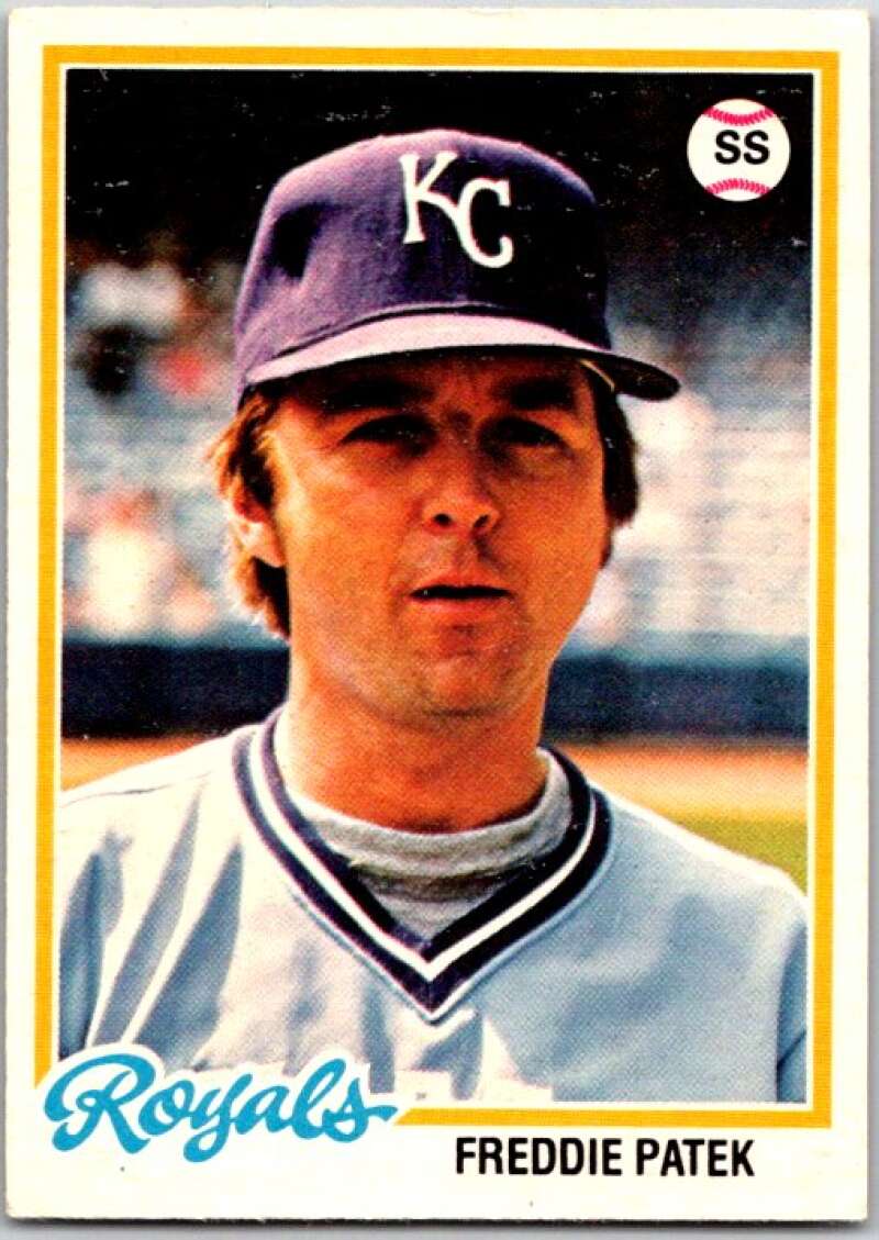 1978 O-Pee-Chee MLB #91 Freddie Patek  Kansas City Royals  V48655