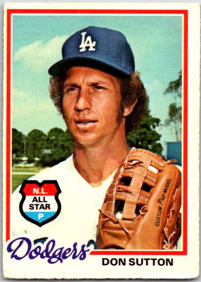 1978 O-Pee-Chee MLB #96 Don Sutton  Los Angeles Dodgers  V48663