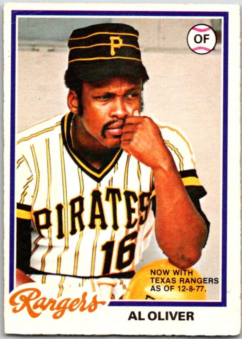 1979 O-Pee-Chee MLB #97 Al Oliver  Rangers/ Pirates  V48666
