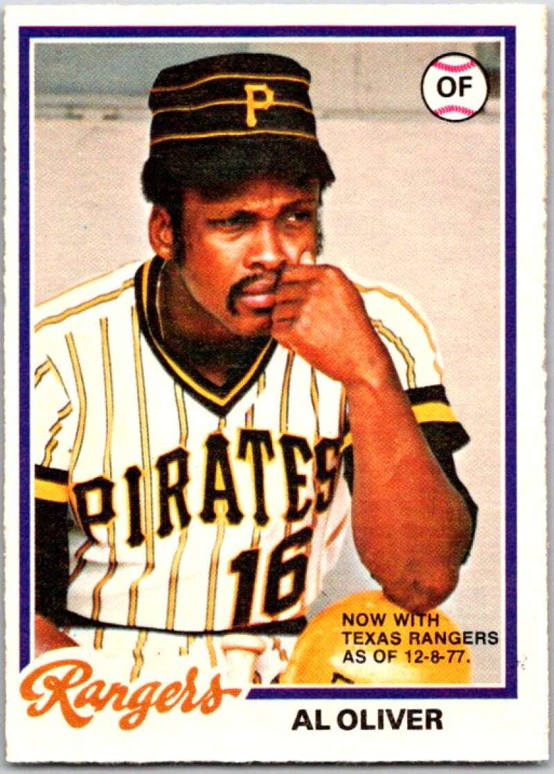 1980 O-Pee-Chee MLB #97 Al Oliver  Rangers/ Pirates  V48667