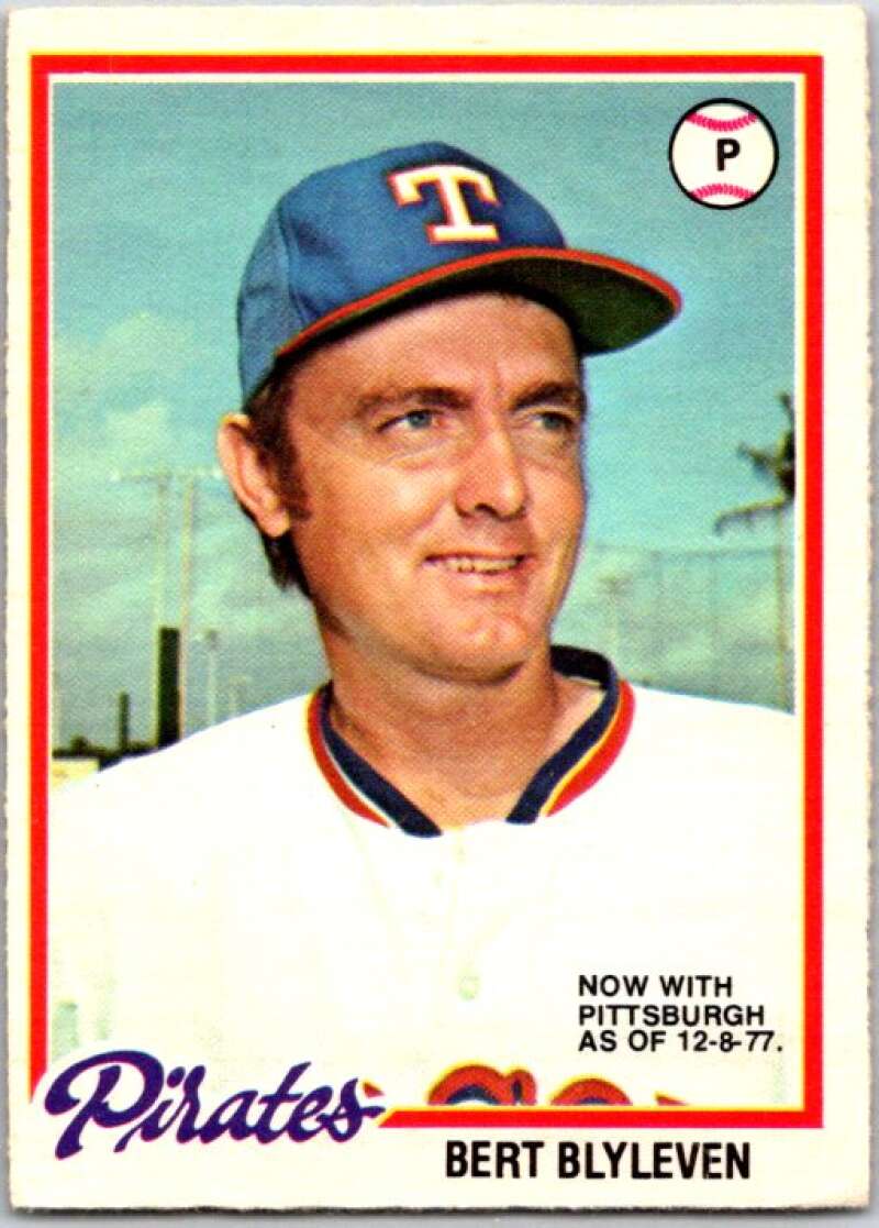 1978 O-Pee-Chee MLB #113 Bert Blyleven   V48694