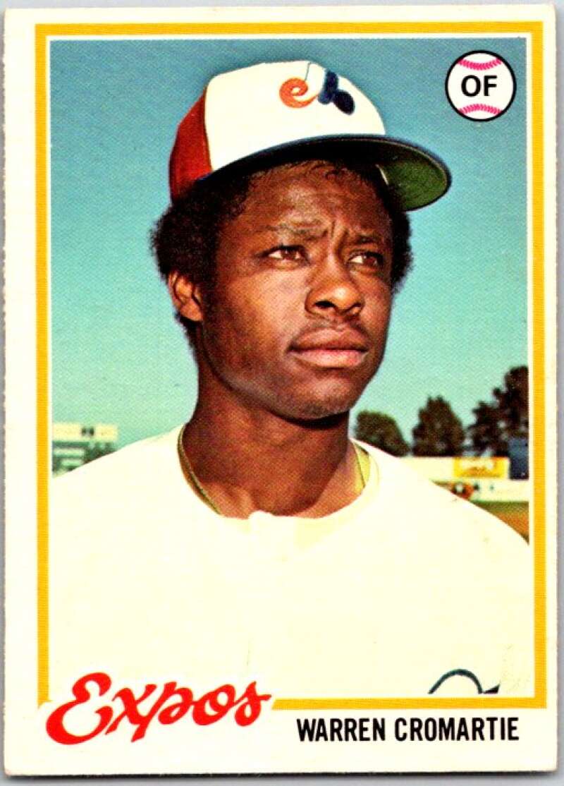 1979 O-Pee-Chee MLB #117 Warren Cromartie  RC Rookie Expos  V48703