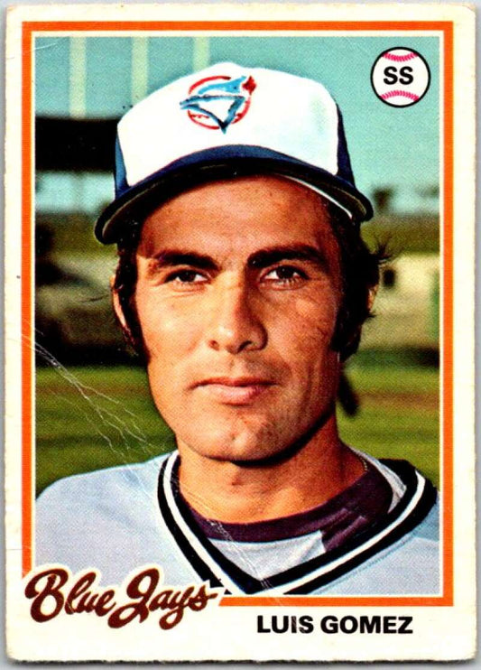 1978 O-Pee-Chee MLB #121 Luis Gomez  Toronto Blue Jays  V48709