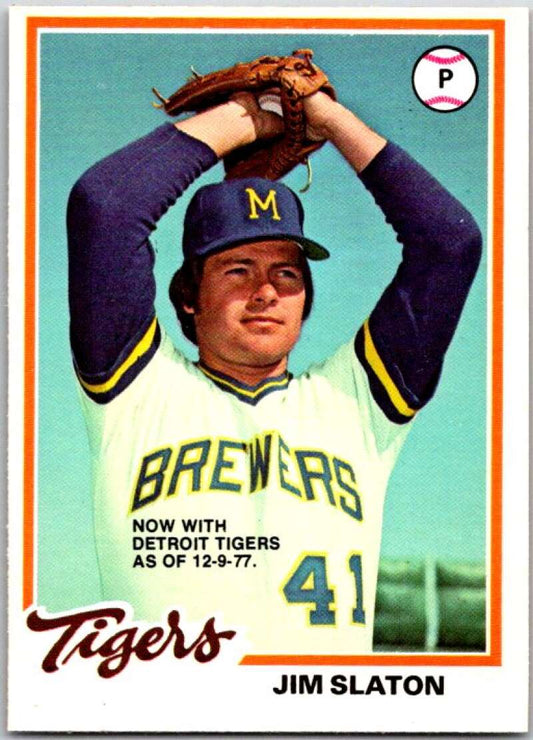 1980 O-Pee-Chee MLB #146 Jim Slaton  Tigers/Brewers  V48747