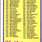 1978 O-Pee-Chee MLB #183 Checklist 122-242   V48812