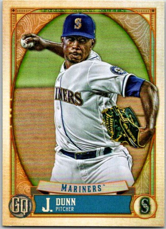 2021 Topps Gypsy Queen #66 Justin Dunn  Seattle Mariners  V48927