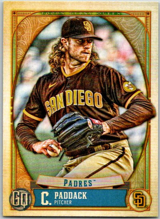2021 Topps Gypsy Queen #213 Chris Paddack  San Diego Padres  V48942