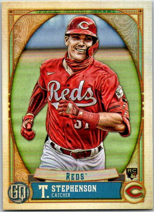 2021 Topps Gypsy Queen #296 Tyler Stephenson  RC Rookie Reds  V48956