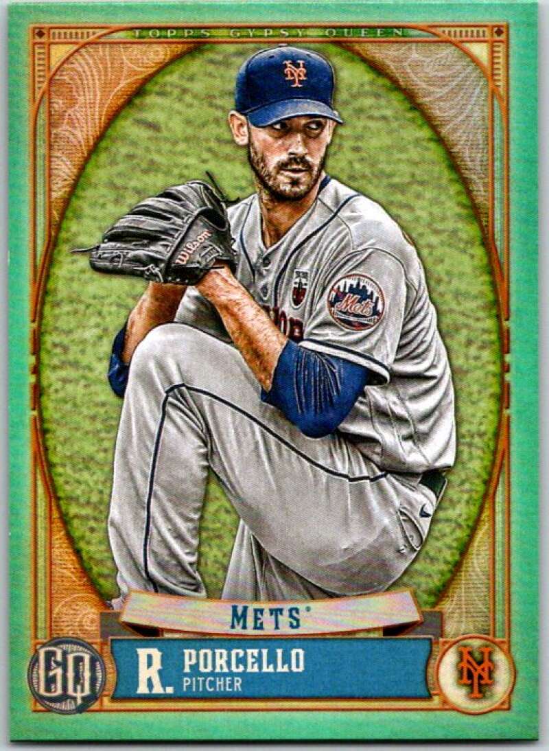 2021 Topps Gypsy Queen Turquoise #94 Rick Porcello Mets  V48957