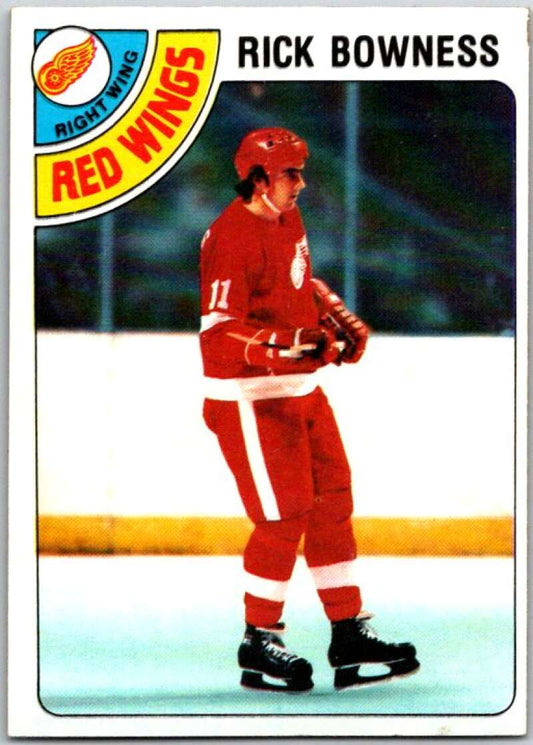1978-79 Topps #173 Rick Bowness  Detroit Red Wings  V48977