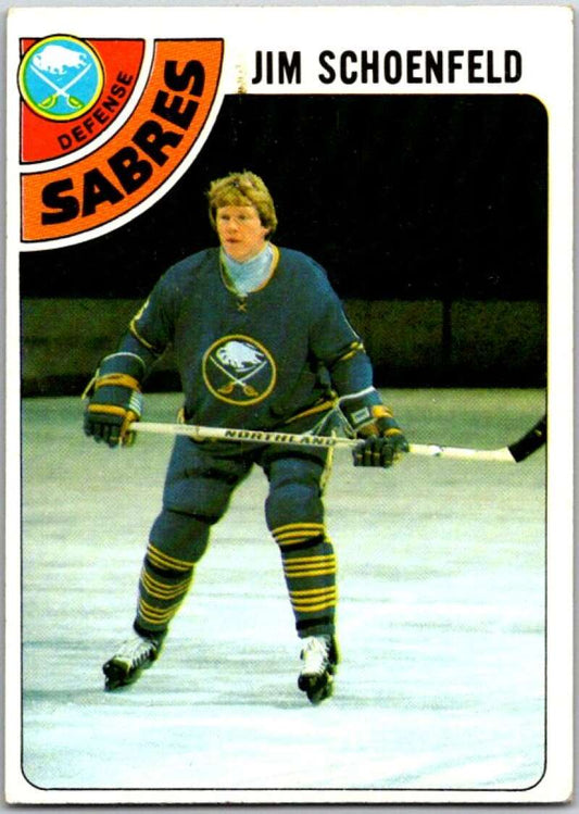 1978-79 Topps #178 Jim Schoenfeld  Buffalo Sabres  V48978