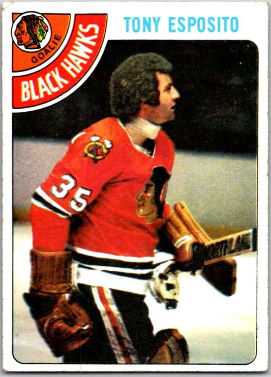 1978-79 Topps #250 Tony Esposito  Chicago Blackhawks  V48985