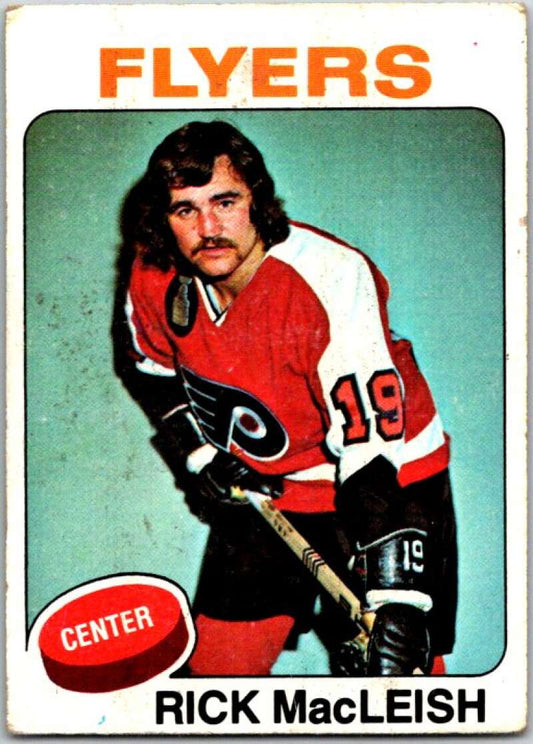 1975-76 Topps #20 Rick MacLeish  Philadelphia Flyers  V49049