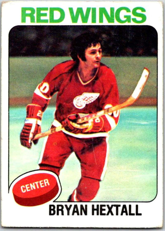 1975-76 Topps #26 Bryan Hextall  Detroit Red Wings  V49051