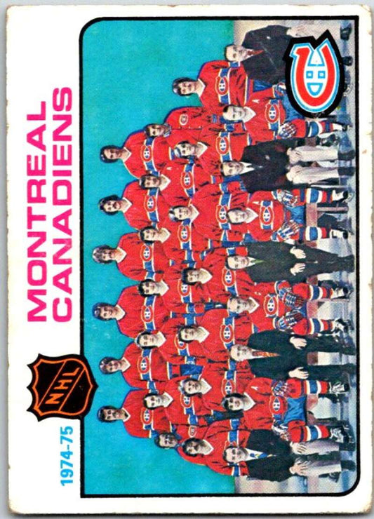 1975-76 Topps #90 Montreal Canadiens CL  Montreal Canadiens  V49074