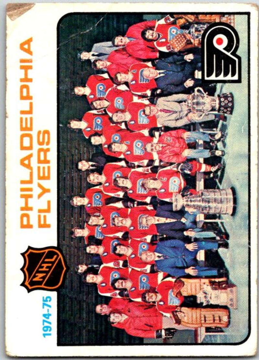 1975-76 Topps #95 Philadelphia Flyers UER CL  Philadelphia Flyers  V49077