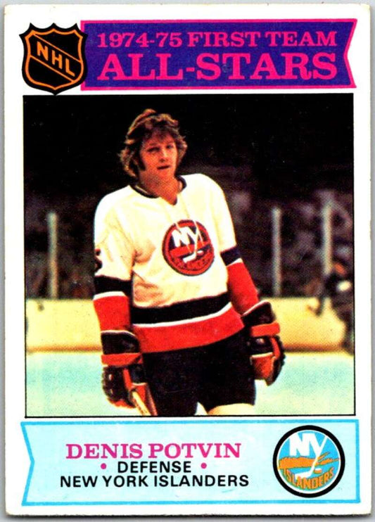 1975-76 Topps #287 Denis Potvin AS  New York Islanders  V49142