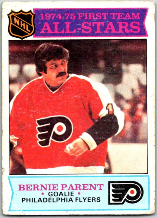 1975-76 Topps #291 Bernie Parent AS  Philadelphia Flyers  V49145