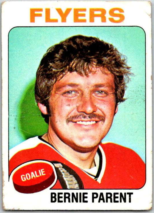1975-76 Topps #300 Bernie Parent  Philadelphia Flyers  V49147