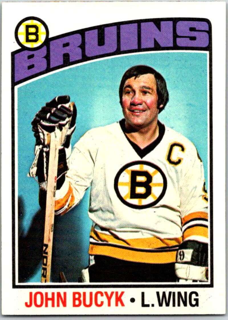 1976-77 Topps #95 Johnny Bucyk   V49186