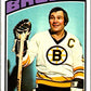 1976-77 Topps #95 Johnny Bucyk   V49187