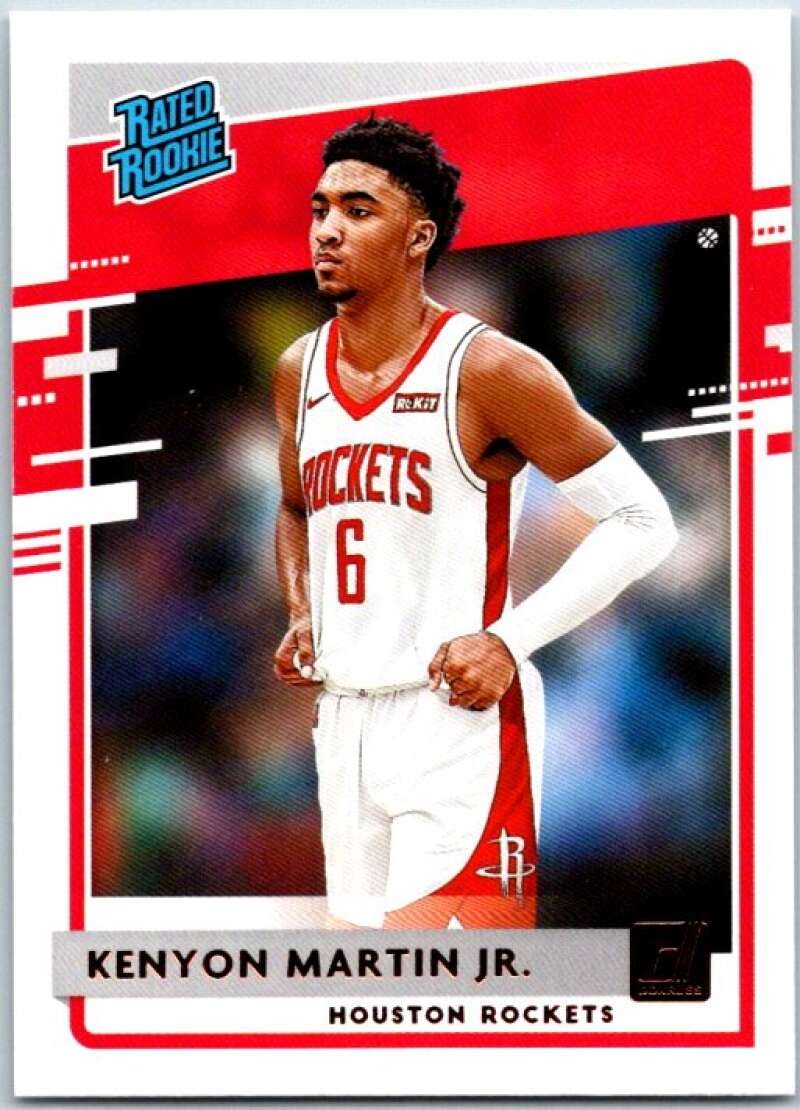 2020-21 Donruss #224 Kenyon Martin Jr. Rated Rookies  RC Rookie  V49423