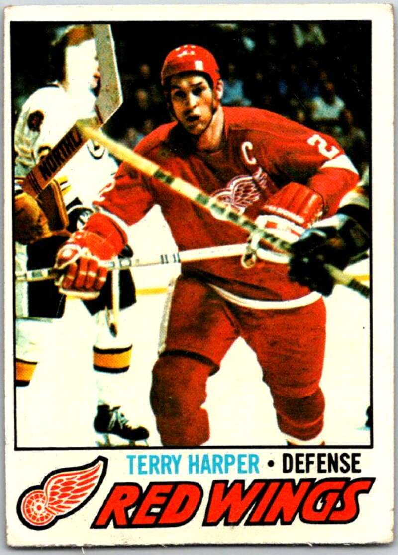 1977-78 Topps #16 Terry Harper  Detroit Red Wings  V49241