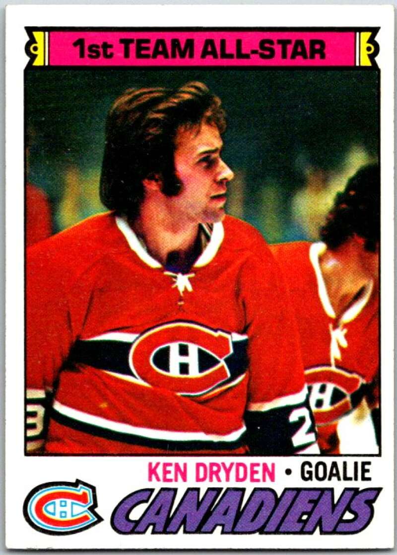 1977-78 Topps #100 Ken Dryden AS  Montreal Canadiens  V49303