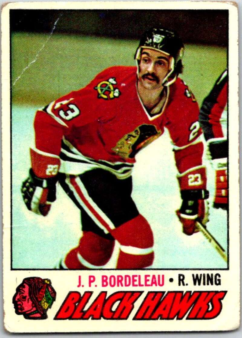 1977-78 Topps #156 J.P. Bordeleau   V49343