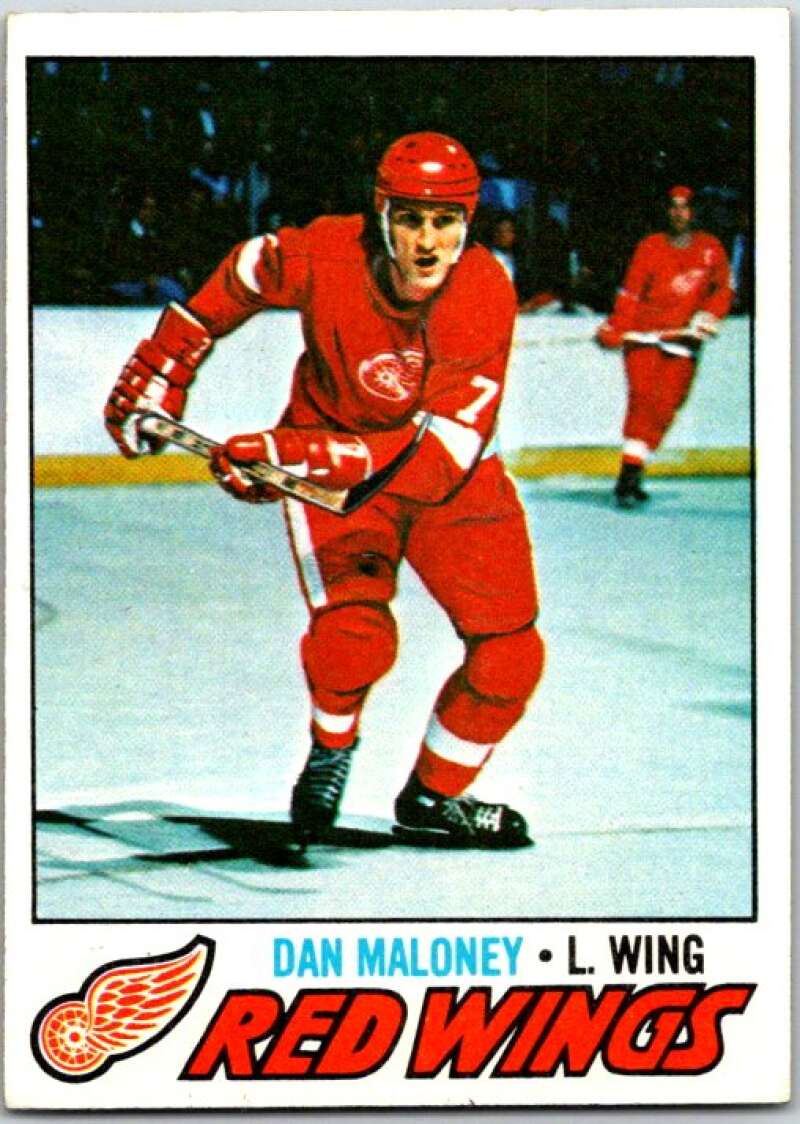 1977-78 Topps #172 Dan Maloney  Detroit Red Wings  V49349