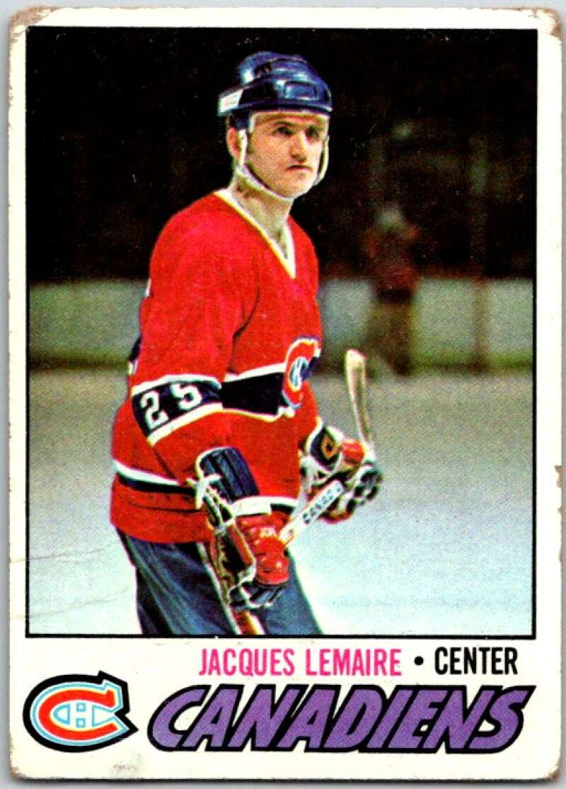 1977-78 Topps #254 Jacques Lemaire  Montreal Canadiens  V49399