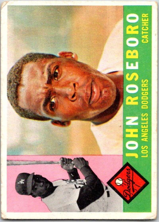 1960 Topps Baseball #88 John Roseboro  Los Angeles Dodgers  V49435