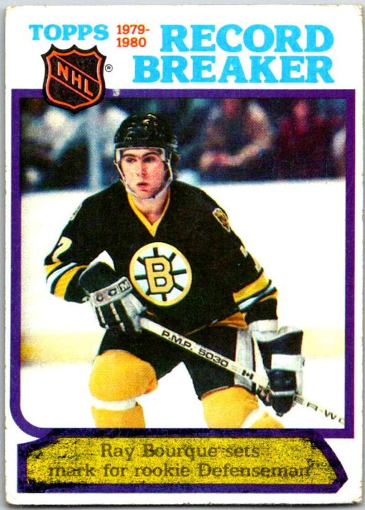 1980-81 Topps #2 Ray Bourque RB  Boston Bruins  V49445