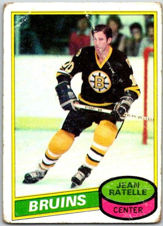 1980-81 Topps #6 Jean Ratelle  Boston Bruins  V49452
