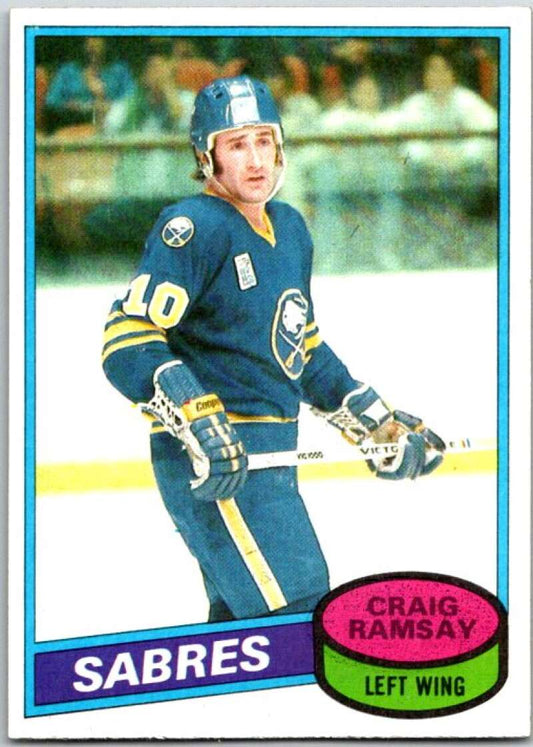 1980-81 Topps #13 Craig Ramsay  Buffalo Sabres  V49465