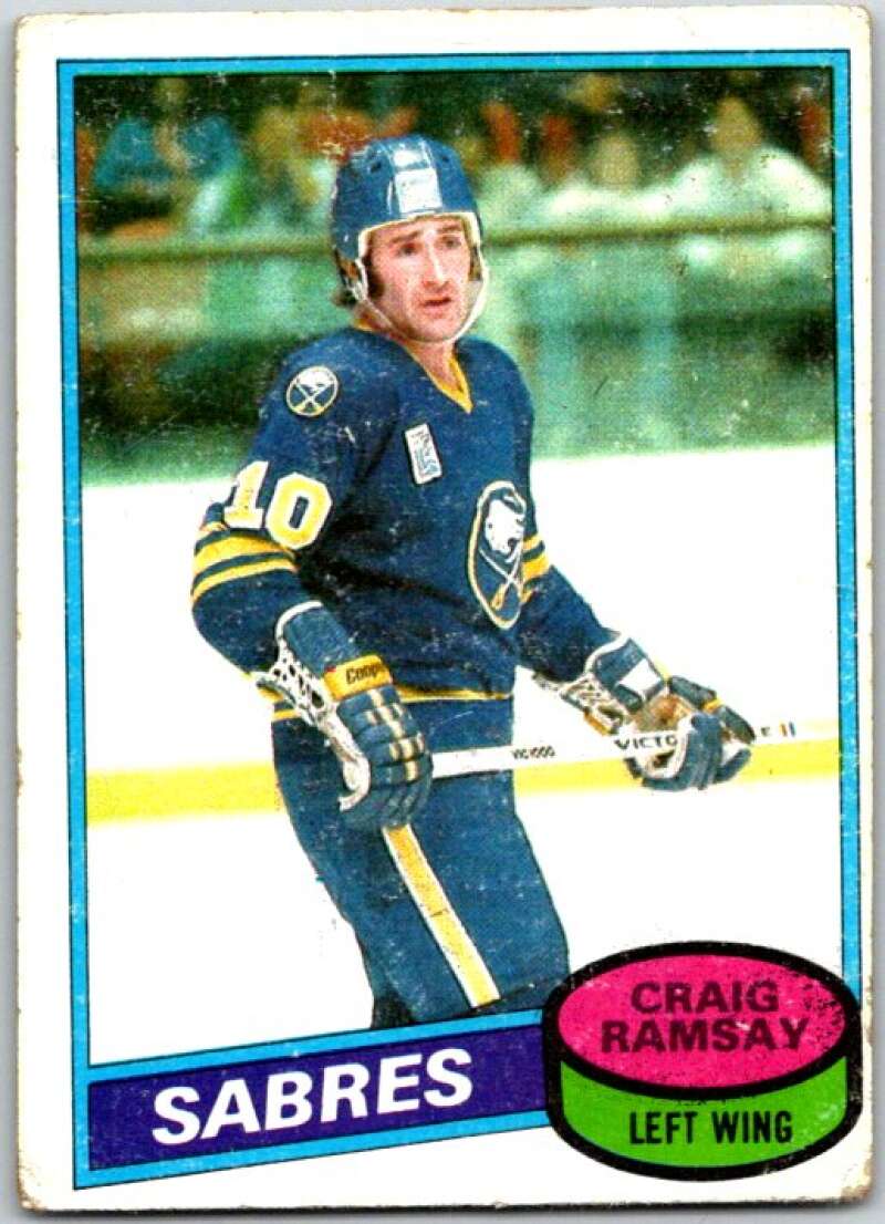 1980-81 Topps #13 Craig Ramsay  Buffalo Sabres  V49466