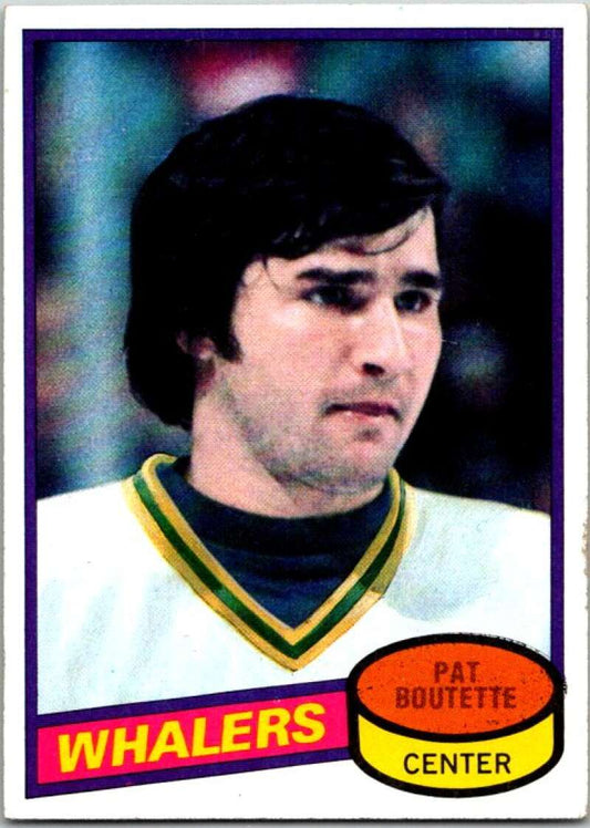 1980-81 Topps #14 Pat Boutette  Hartford Whalers  V49467