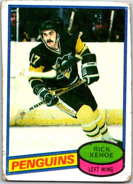 1980-81 Topps #18 Rick Kehoe  Pittsburgh Penguins  V49475