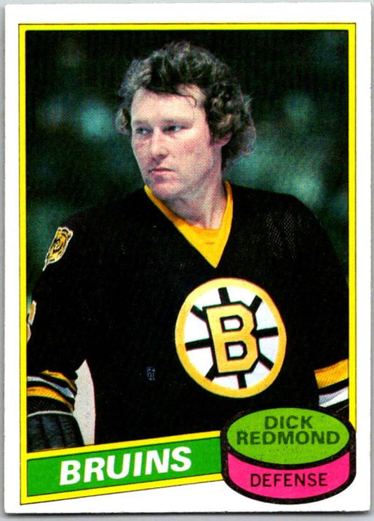 1980-81 Topps #36 Dick Redmond  Boston Bruins  V49517