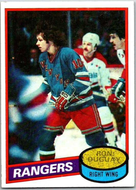 1980-81 Topps #37 Ron Duguay  New York Rangers  V49518