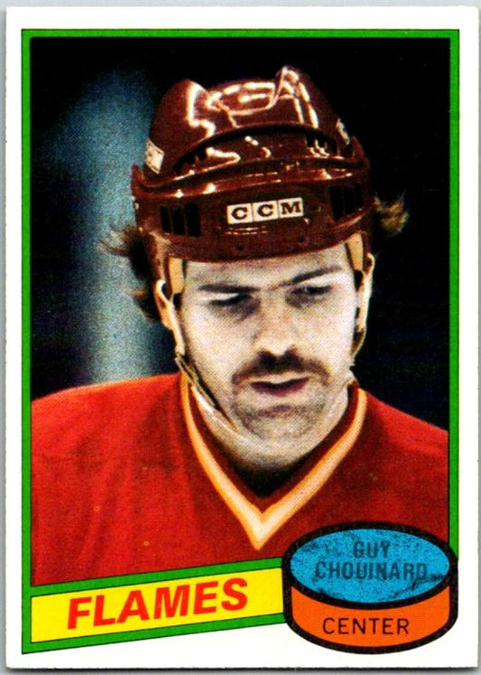 1980-81 Topps #45 Guy Chouinard  Atlanta Flames  V49536