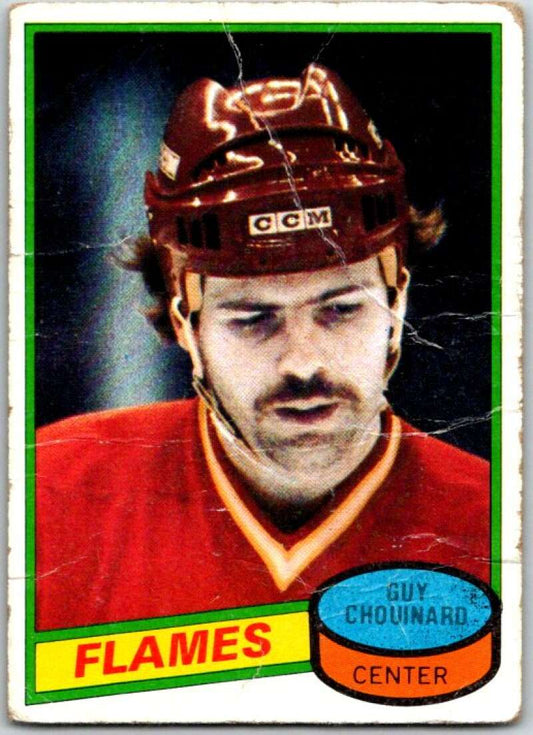 1980-81 Topps #45 Guy Chouinard  Atlanta Flames  V49537