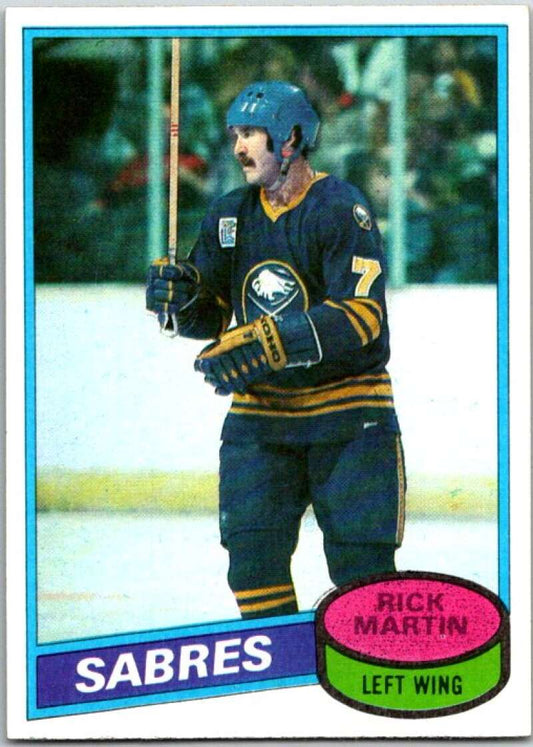 1980-81 Topps #51 Rick Martin  Buffalo Sabres  V49545