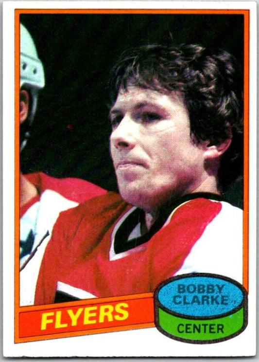 1980-81 Topps #55 Bobby Clarke  Philadelphia Flyers  V49554
